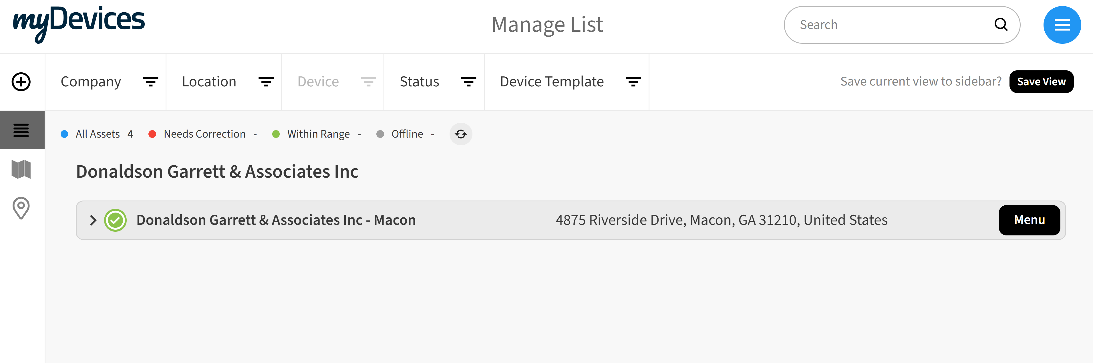 Platform Homepage View
